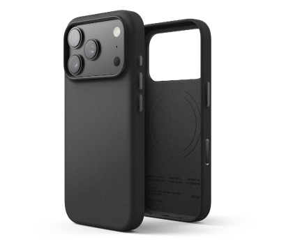 Etui do telefonów Elago MagSafe Leather Case do iPhone 17 PRO Black ES17MSLE63PRO-BK